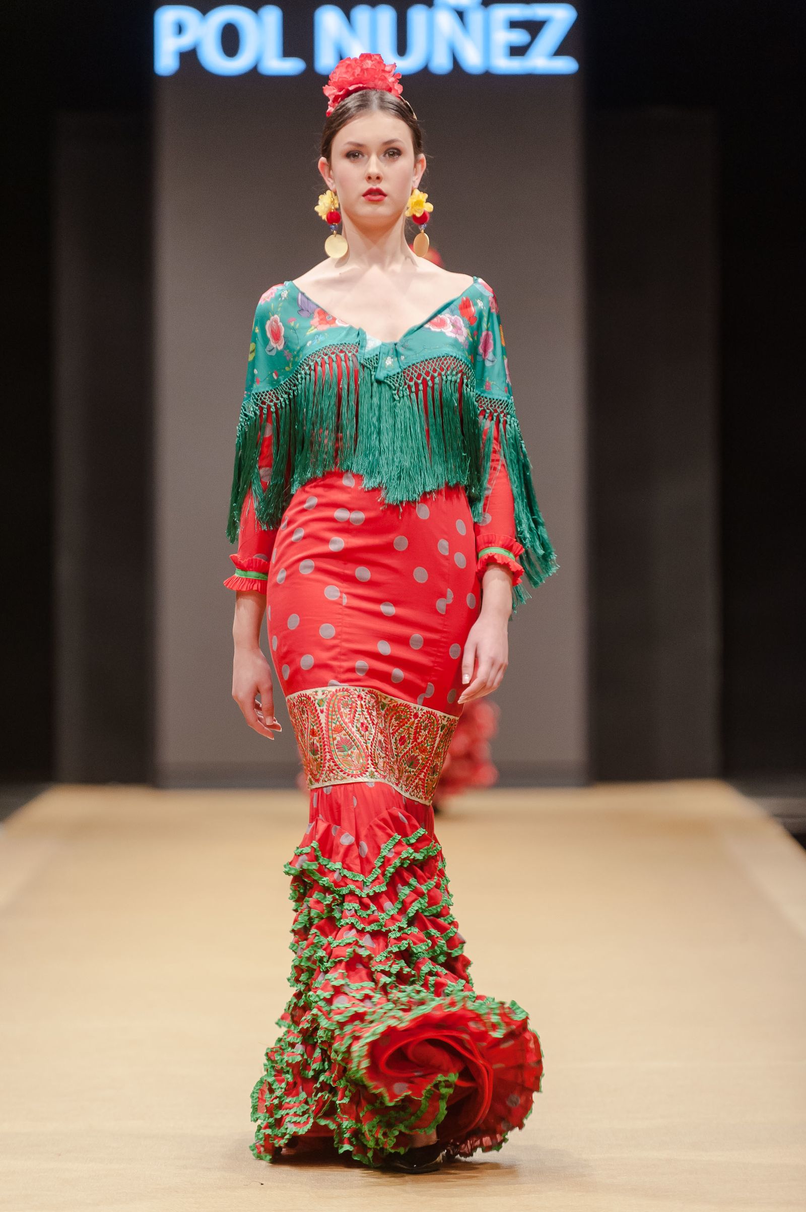 El desfiles de Flamenca Pol Núñez, en imágenes