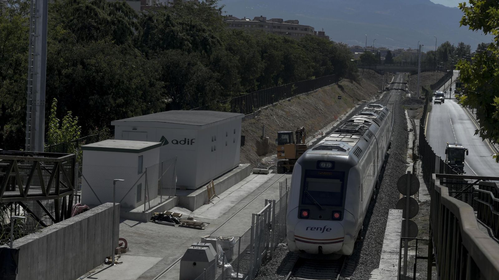 La otra vía a integrar en Granada es la convencional procedente de Moreda