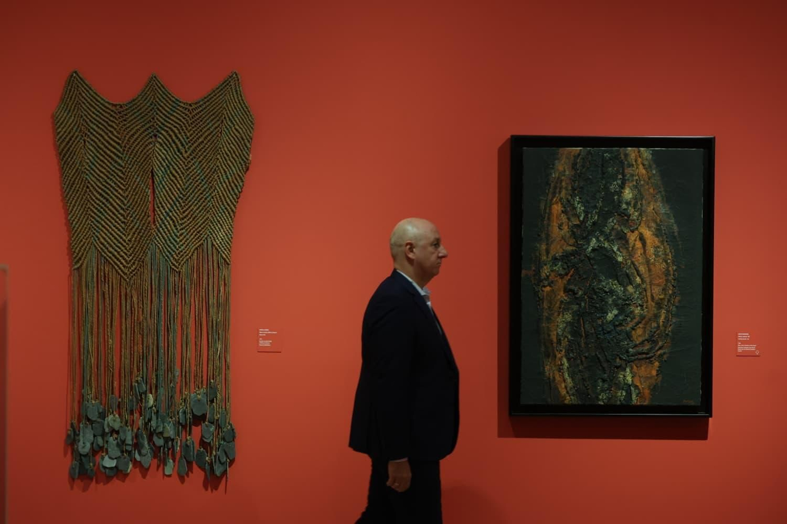 La exposición 'Telúricos y primitivos' en el Museo Thyssen de Málaga, en imágenes