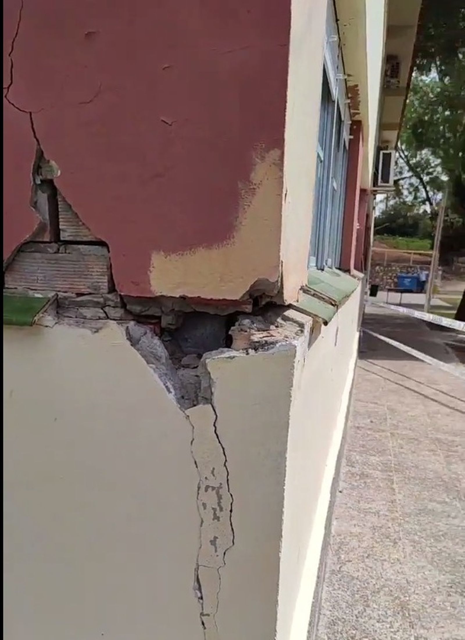 Estado de la estructura del CEIP Guadalete de El Torno.