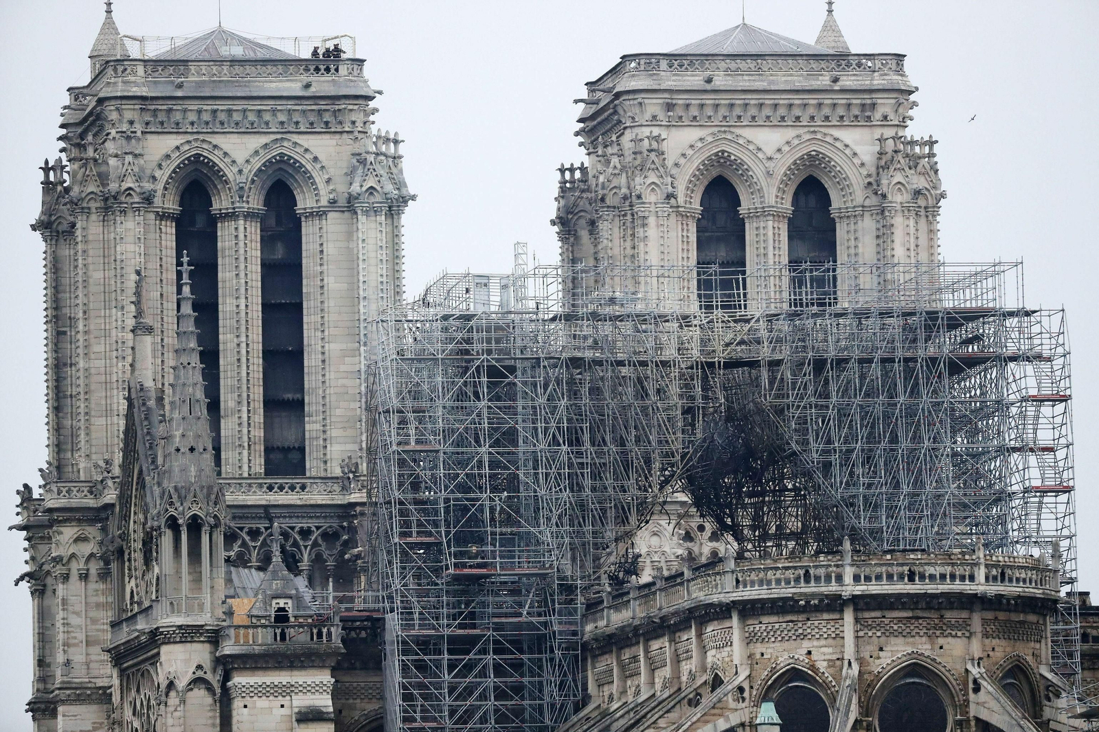 Las imágenes de Notre Dame tras la tragedia