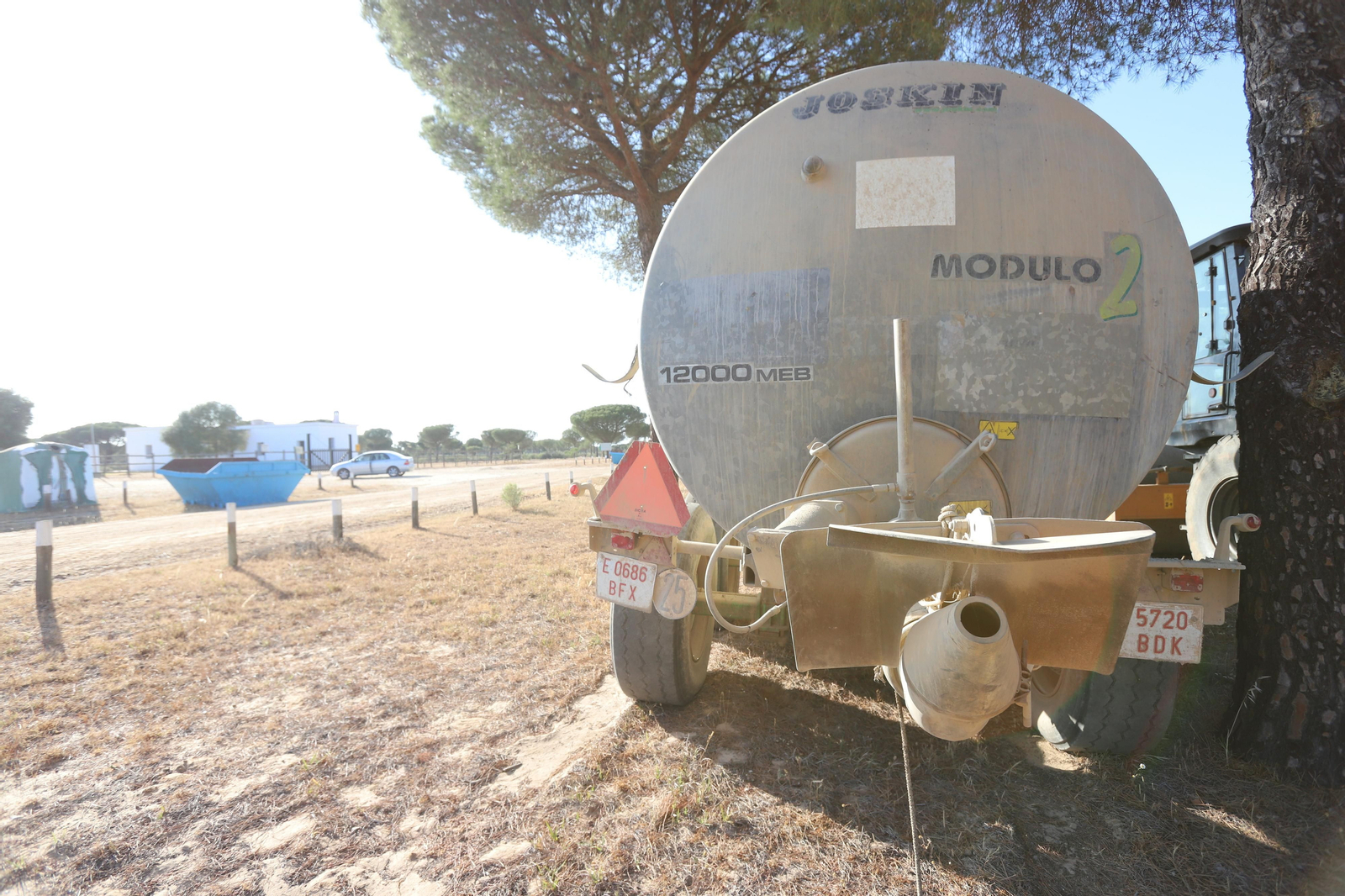 Imágenes del estado en el que se encuentran los caminos del Rocío para la Romería 2023