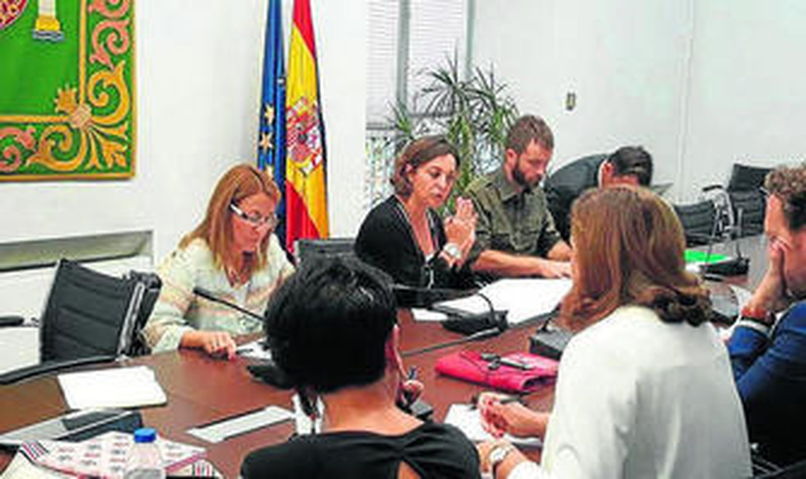 Ambrosio junto a los miembros de la Red de Juderías.