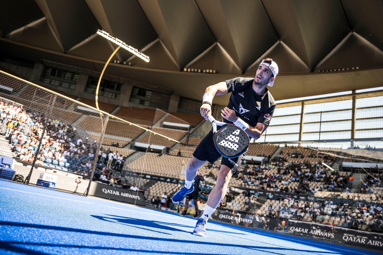 Las mejores fotos de los cuartos de final del pádel en el Estadio de la Cartuja