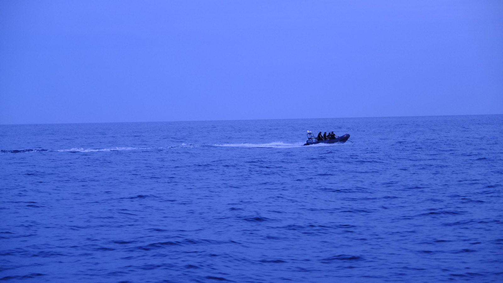 Imágenes de la vigilancia de la Agencia Tributaria en el mar
