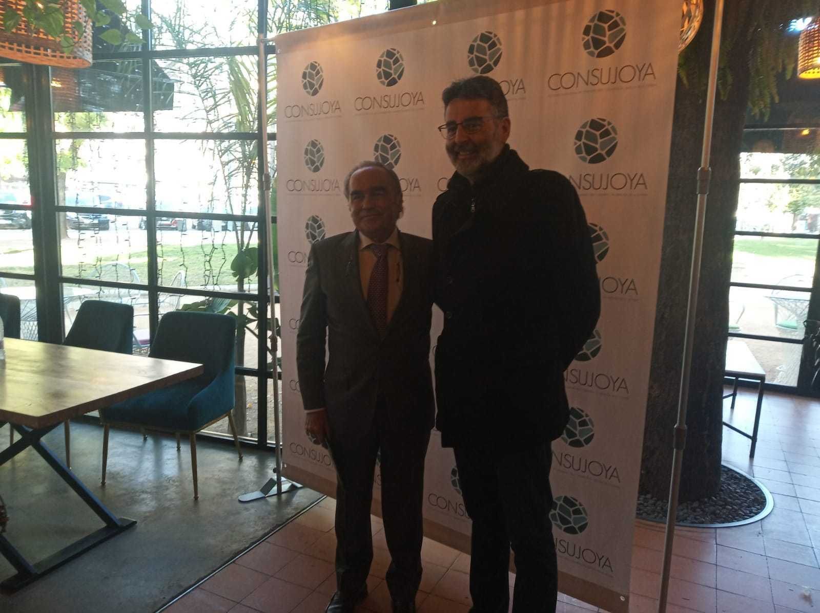 Rafael Valenzuela, en la presentación de Consujoya.