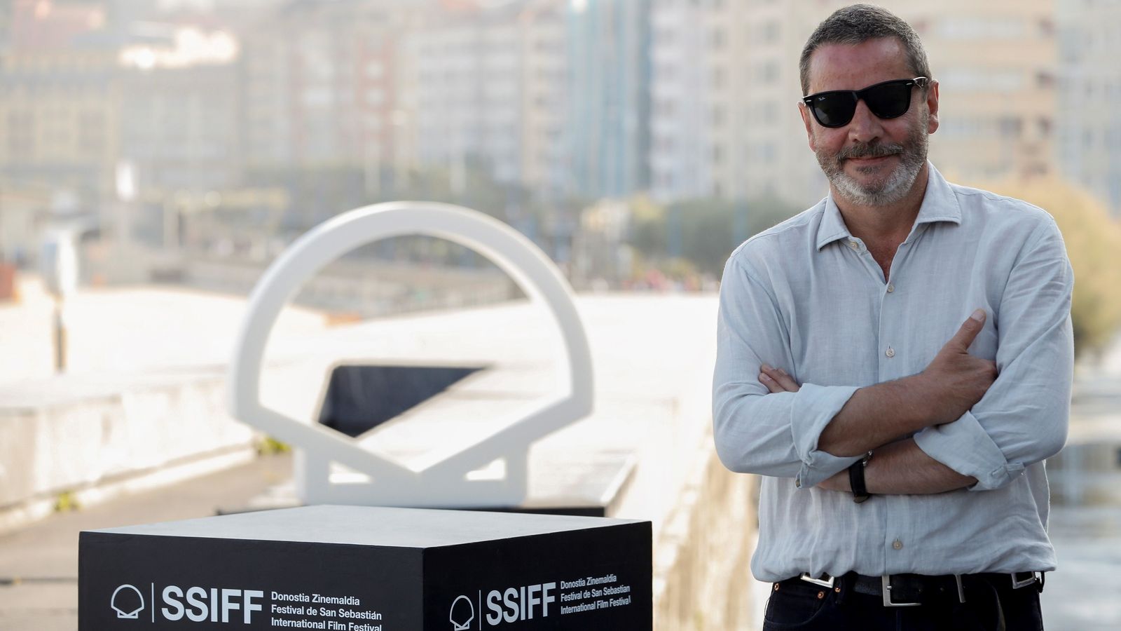 El director Enrique Urbizu, en el festival donostiarra.