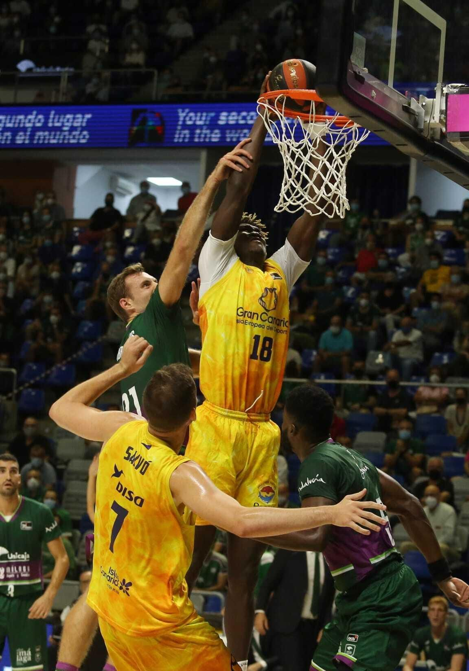 Las fotos del Unicaja-Herbalife Gran Canaria.