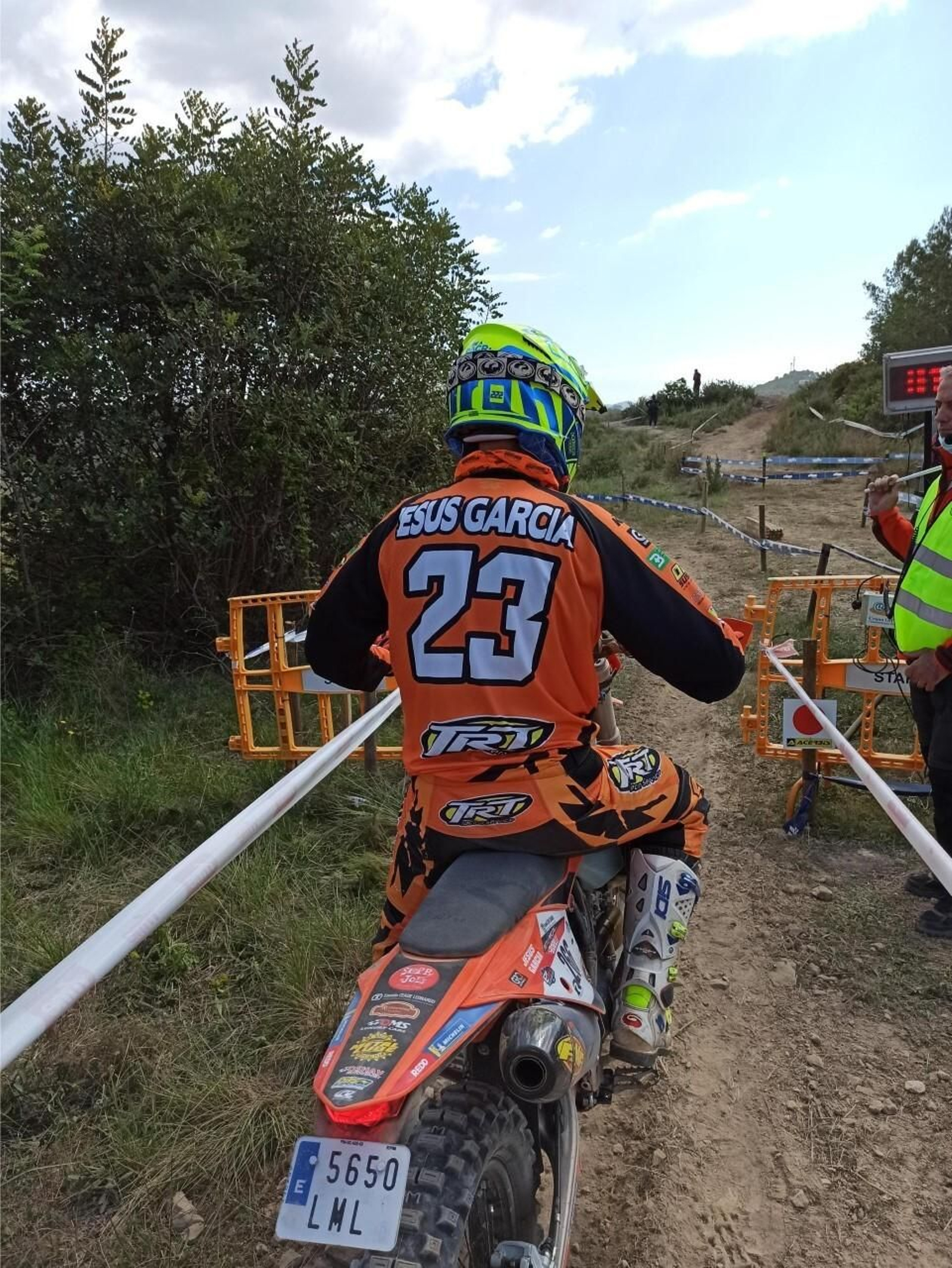 Imagen del piloto almeriense.