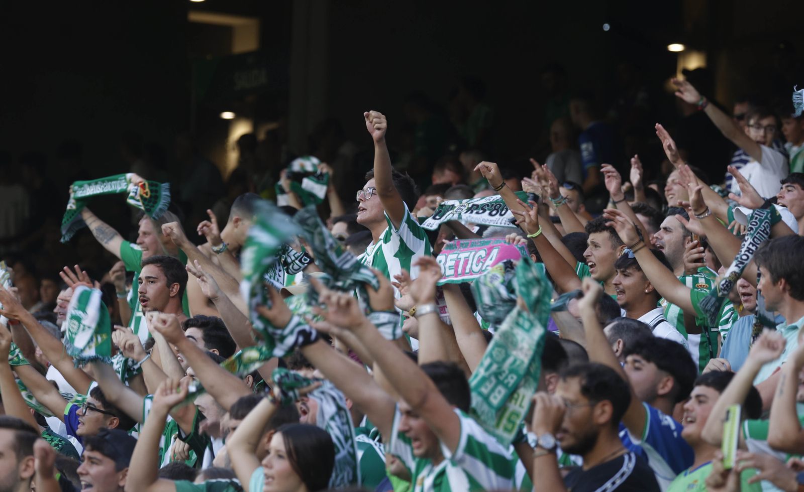 Las imágenes del Betis - Fiorentina