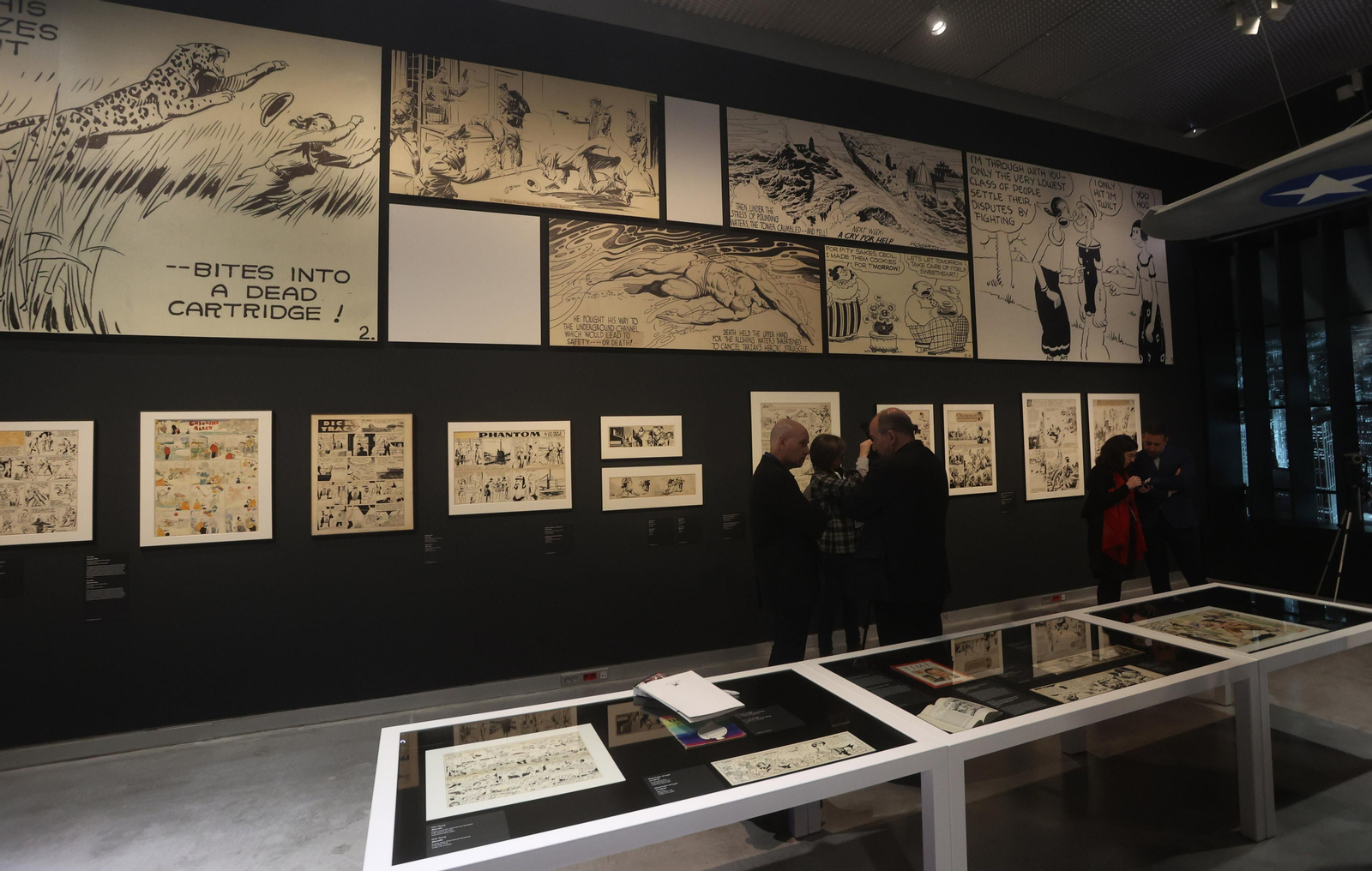 Exposición de comics en Caixa Forum