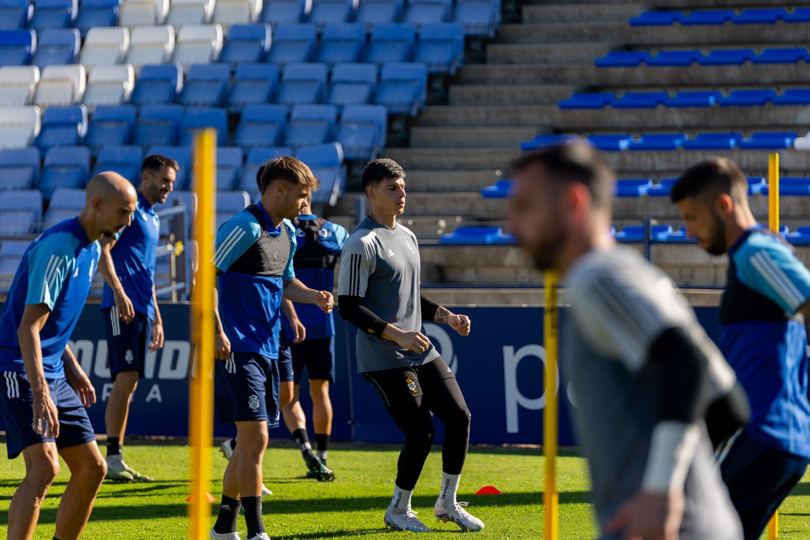 Las mejores imágenes del entrenamiento de este jueves del Recreativo de Huelva