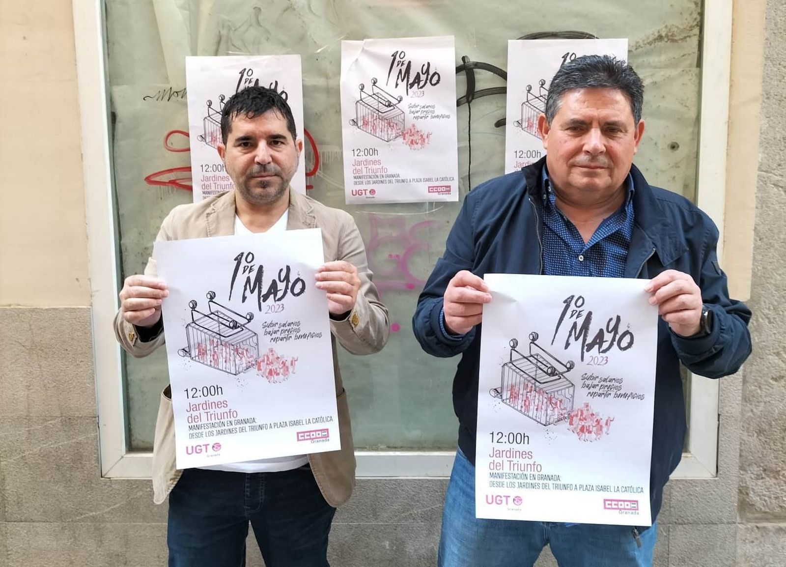 Los sindicatos presentan la movilizaciones del 1 de mayo en la provincia: 'Subir salarios, bajar precios'