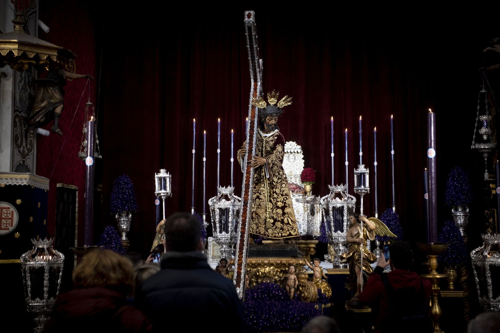 Imágenes de la veneración a Jesús Nazareno