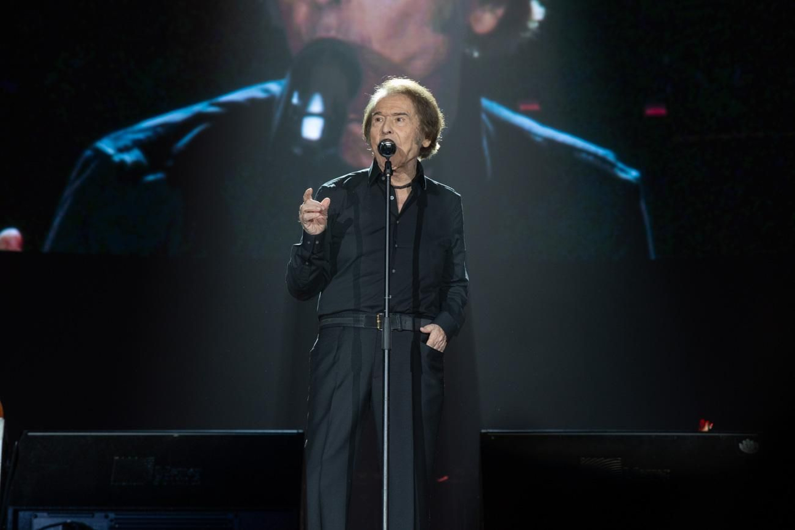 Así se disfruta en Jaén del concierto de Raphael, "Raphaelísimo"