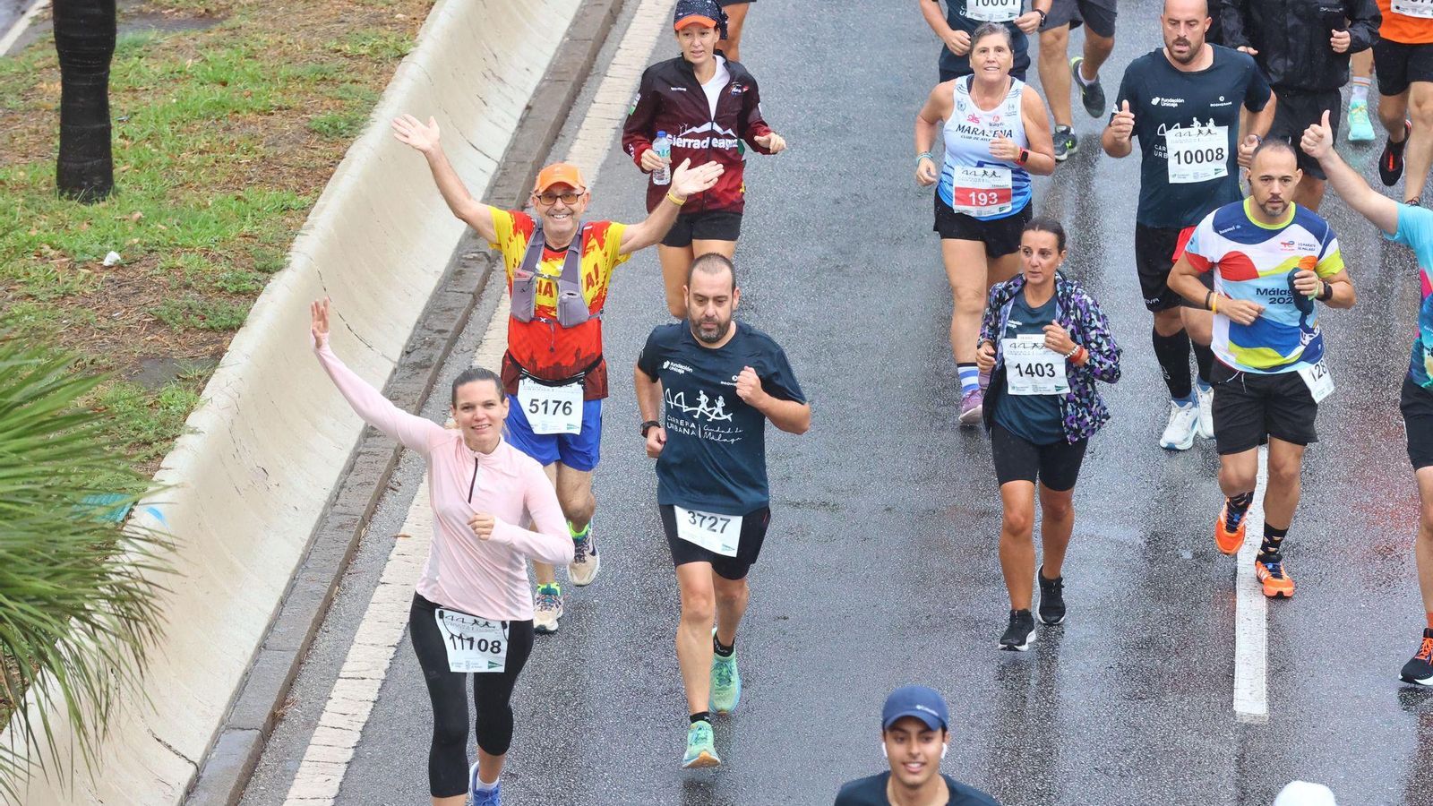 Búscate en las fotos de la Carrera Urbana Ciudad de Málaga 2024