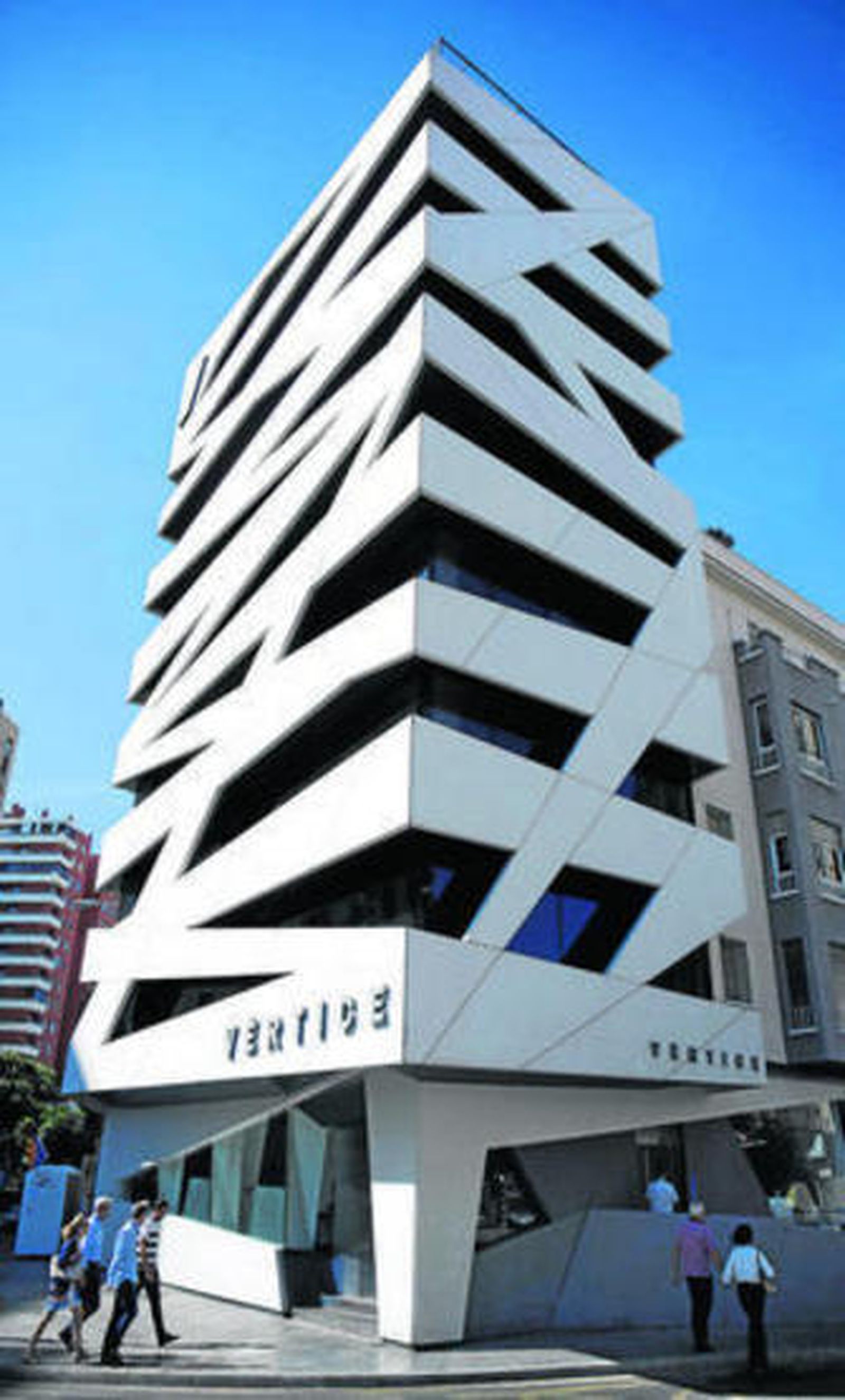 Vista de la sede central del Grupo Vértice en Málaga.