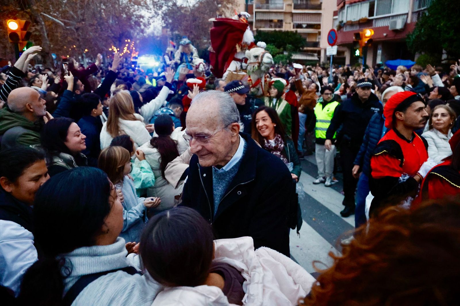 La Cabalgata de Reyes de Cruz de Humilladero, en imágenes