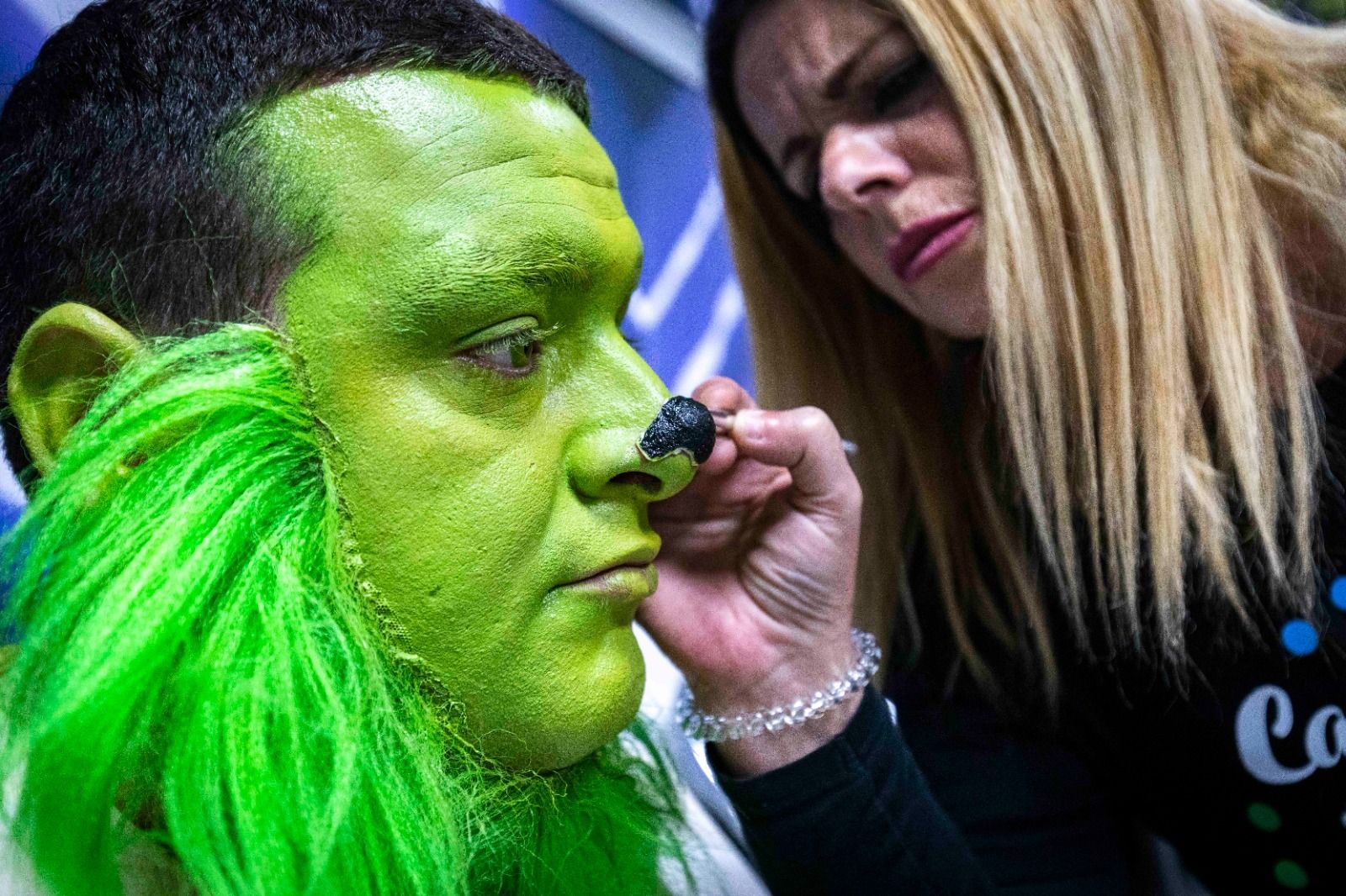 La transformación de la chirigota del Sheriff en el Grinch