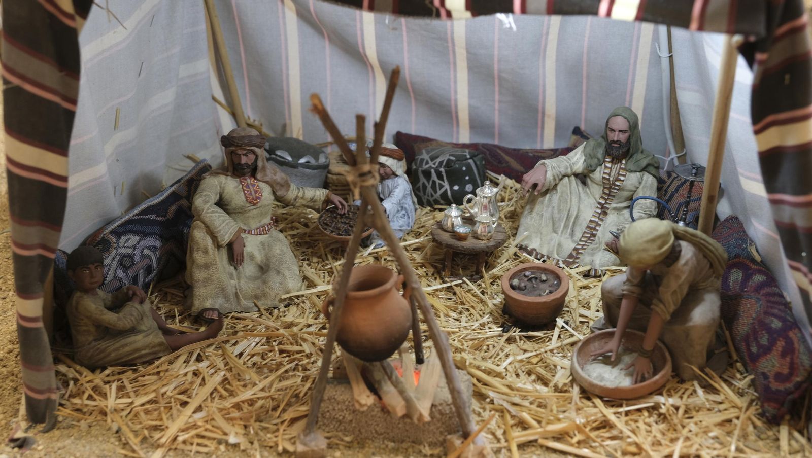 Llega la navidad con el Belén de Diputación de Almería, en imágenes