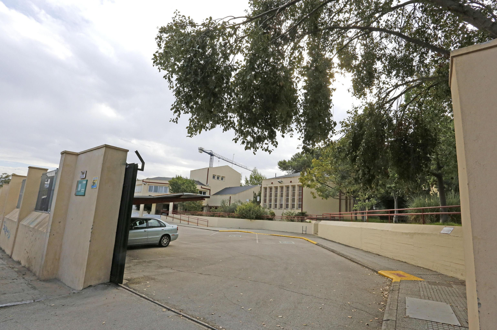 Exterior del ya cerrado centro de formación profesional ocupacional San Juan de Dios.