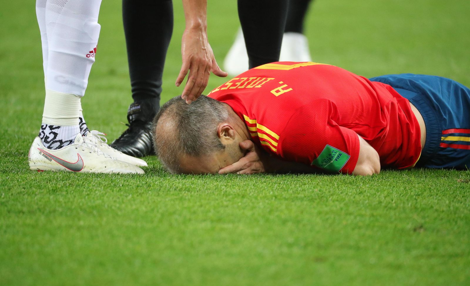 Las imágenes del España-Marruecos