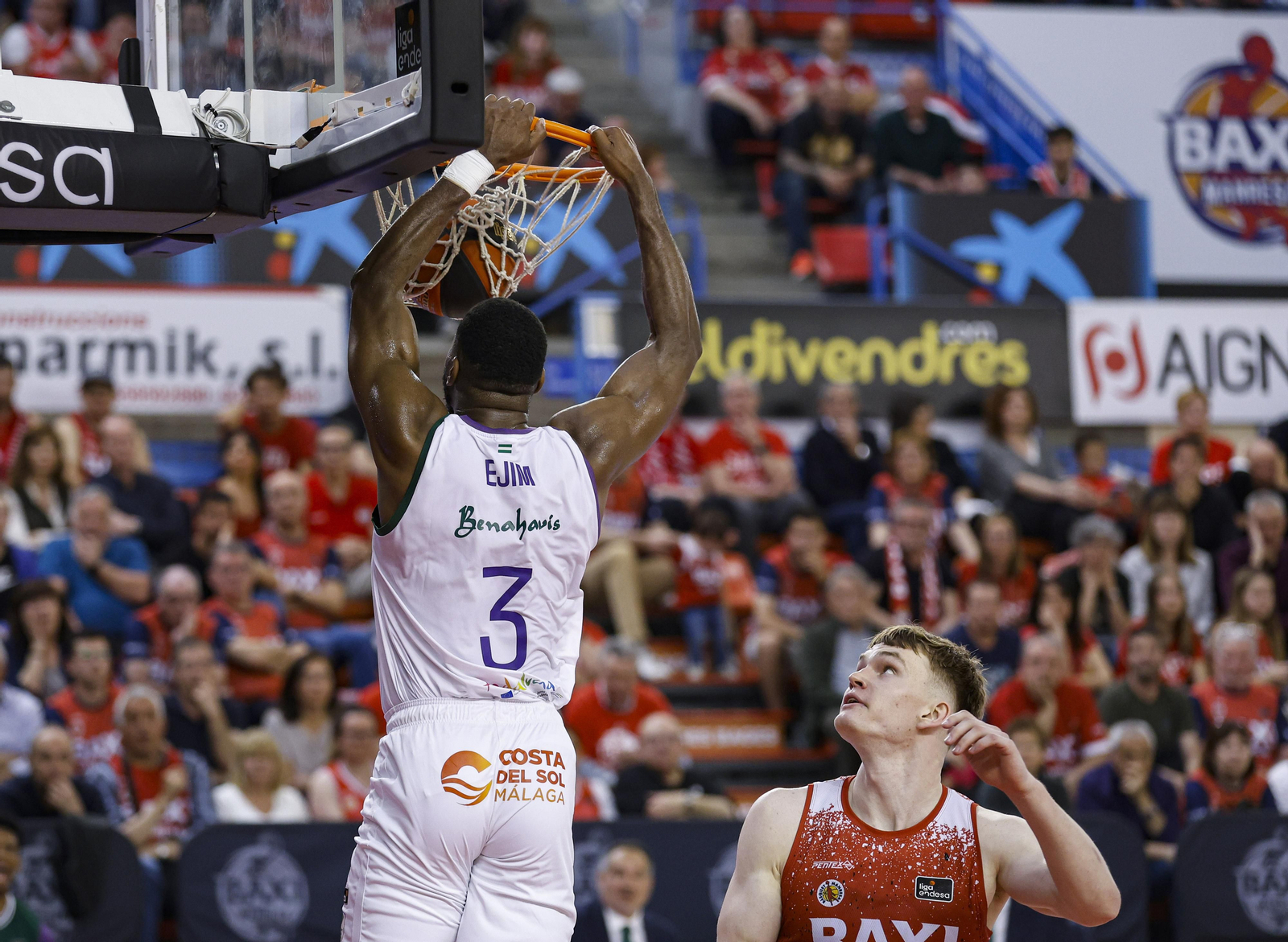 El Baxi Manresa - Unicaja, en fotos