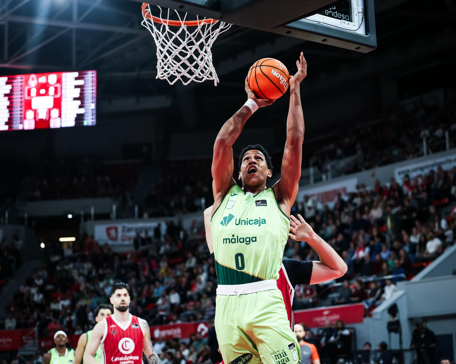 Casademont Zaragoza-Unicaja, en fotos