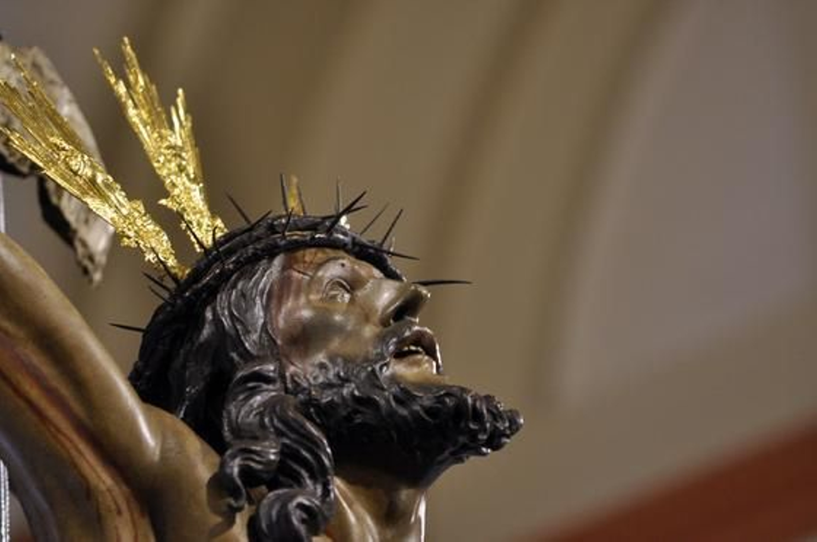 El Cristo de la Expiración de la Hermandad del Cachorro.

Foto: Manuel Gomez