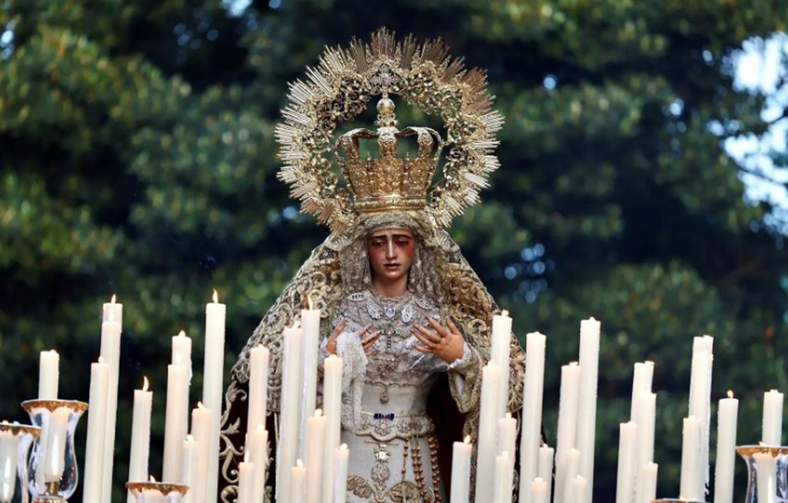 La Amargura durante la procesión del pasado sábado