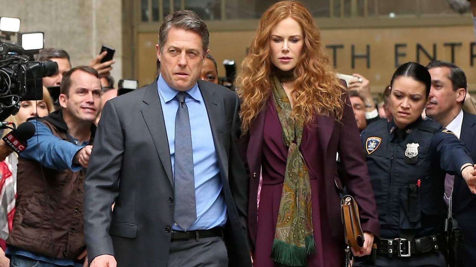 Hugh Grant y Nicole Kidman, en una imagen de 'The Undoing'.