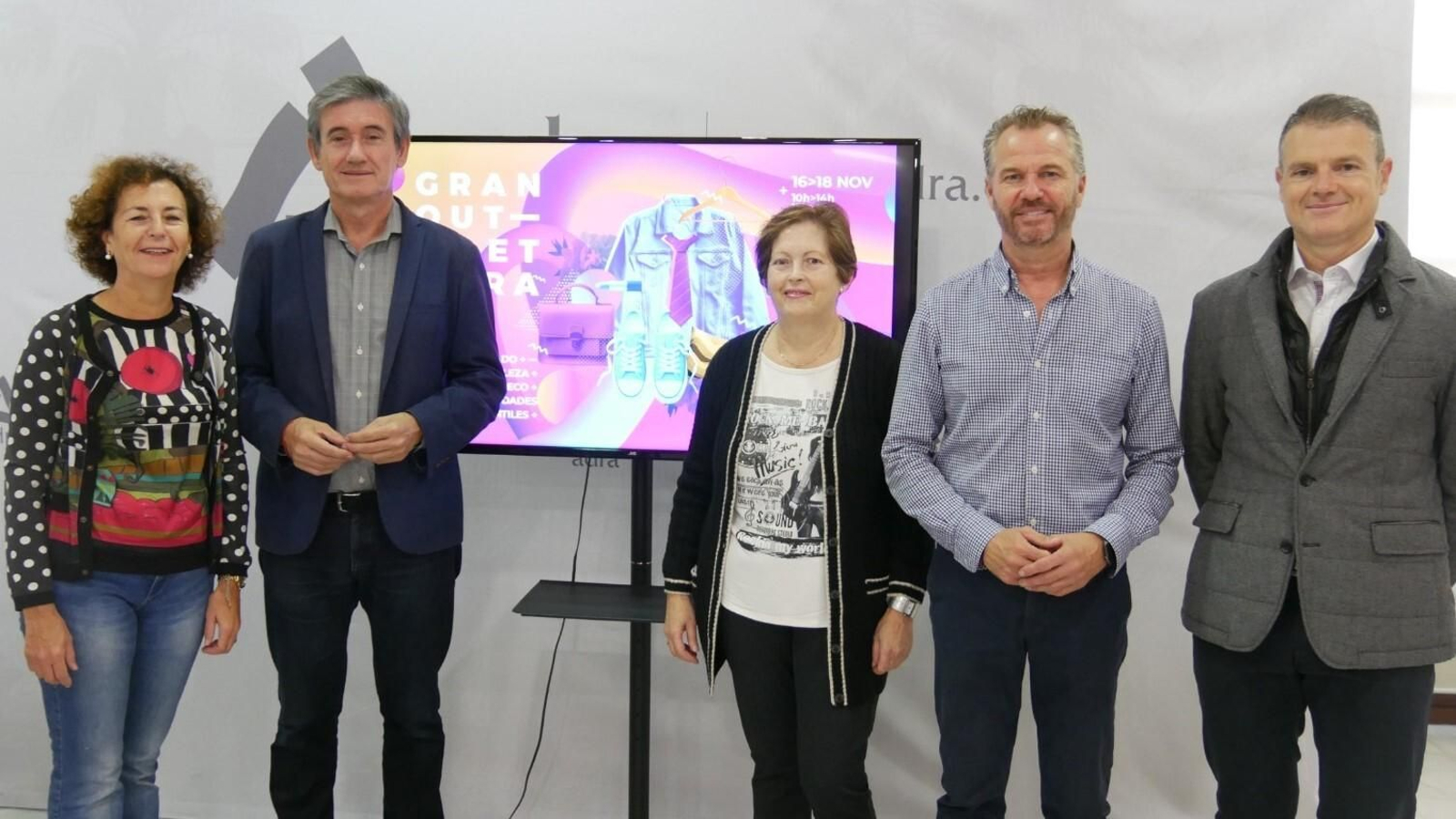 Presentación del Gran Outlet en el Ayuntamiento.