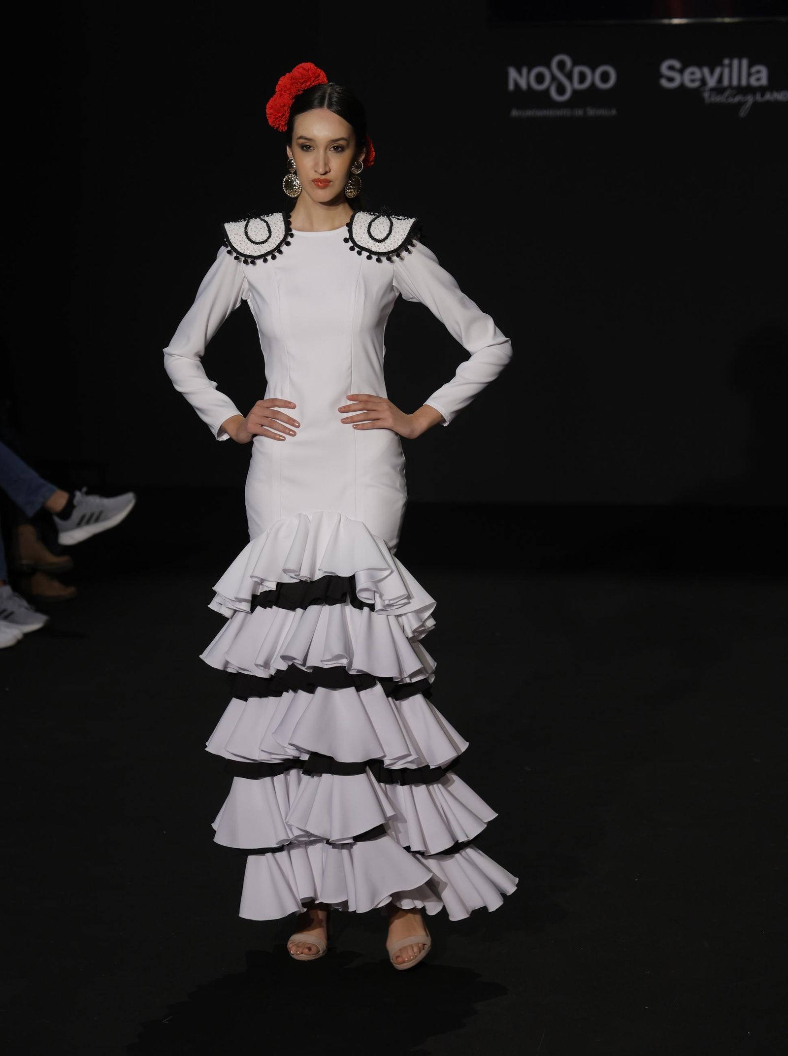 Emprende Lunares, el desfile de moda flamenca de Nené Atelier, que anticipa la Feria de Abril: todas las fotos.