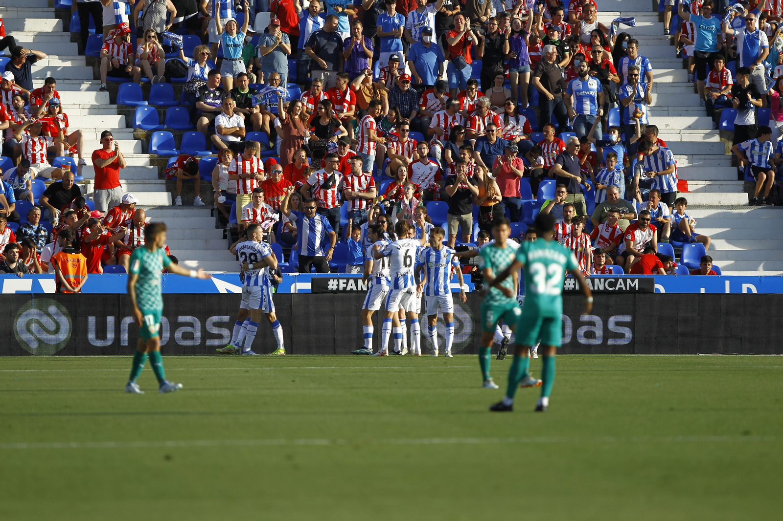 Imágenes del C.D. Leganés-U.D. Almería. Ascenso a la Liga Santander de Fútbol