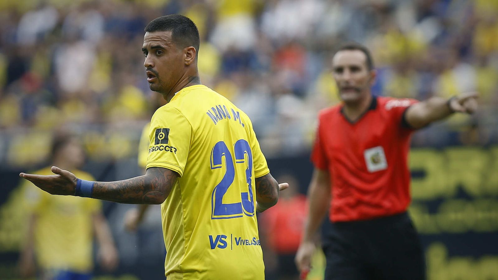 Las fotos del partido Cádiz CF - Deportivo de la Coruña