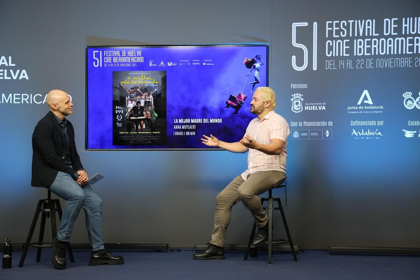 Gustavo Maximiliano Silva en el encuentro con la prensa de este domingo.