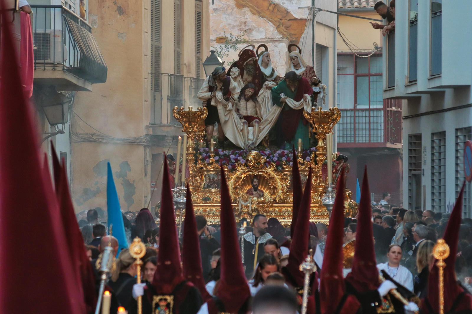Las fotos de Santo Traslado en el Viernes Santo de Málaga Las fotos de Santo Traslado en el Viernes Santo de Málaga