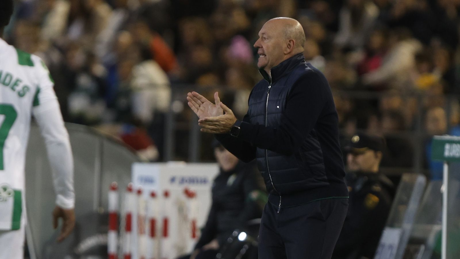 Pepe Mel, en su paso con el Tenerife por El Arcángel para medirse al Córdoba CF.