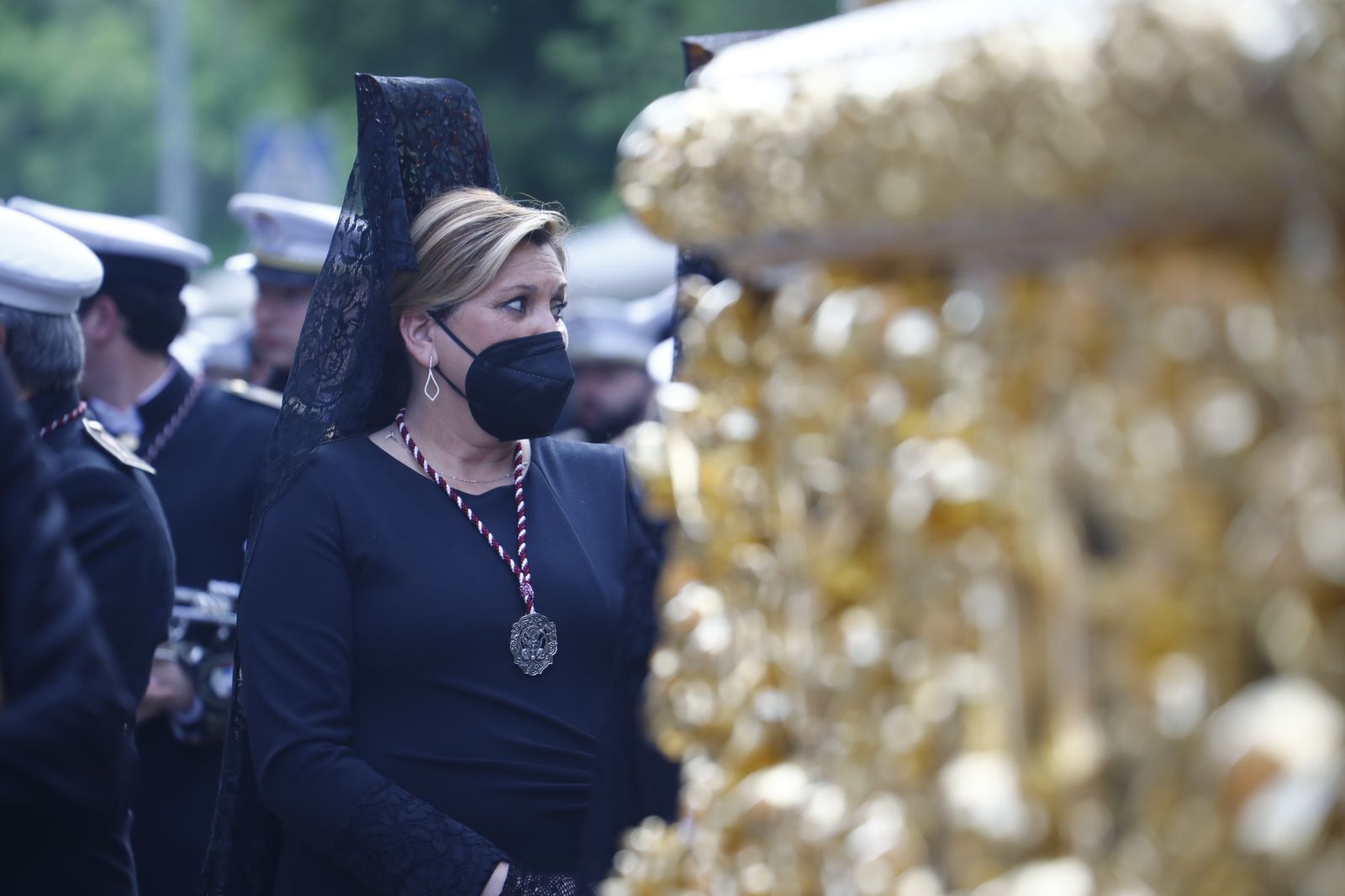 Jueves Santo en Córdoba: La procesión de la Sagrada Cena, en imágenes