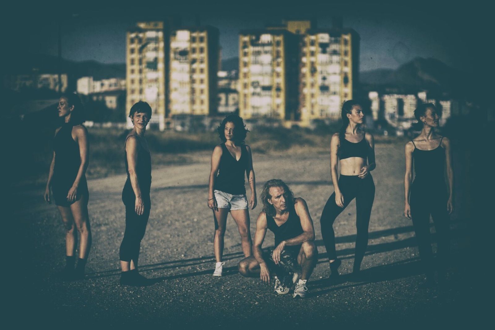 Fernando Hurtado y su compañía en 'El arte de perder cada día'