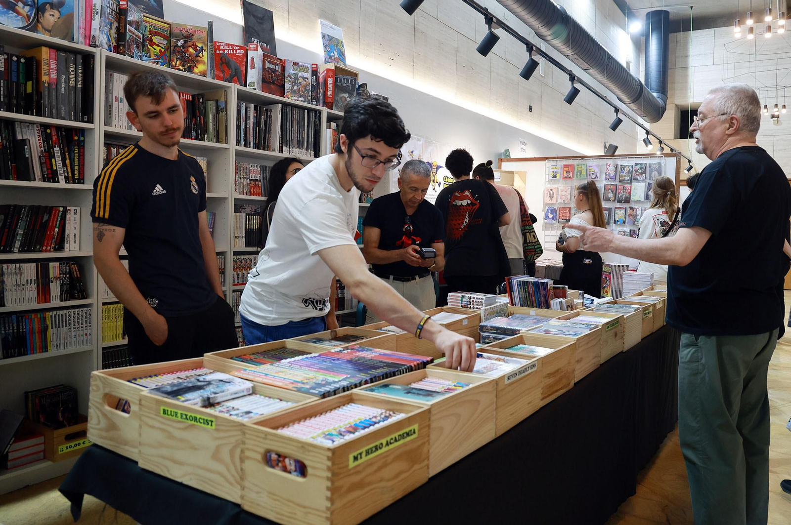 Las mejores imágenes de la tercera jornada del salón del cómic 'Chocómic'