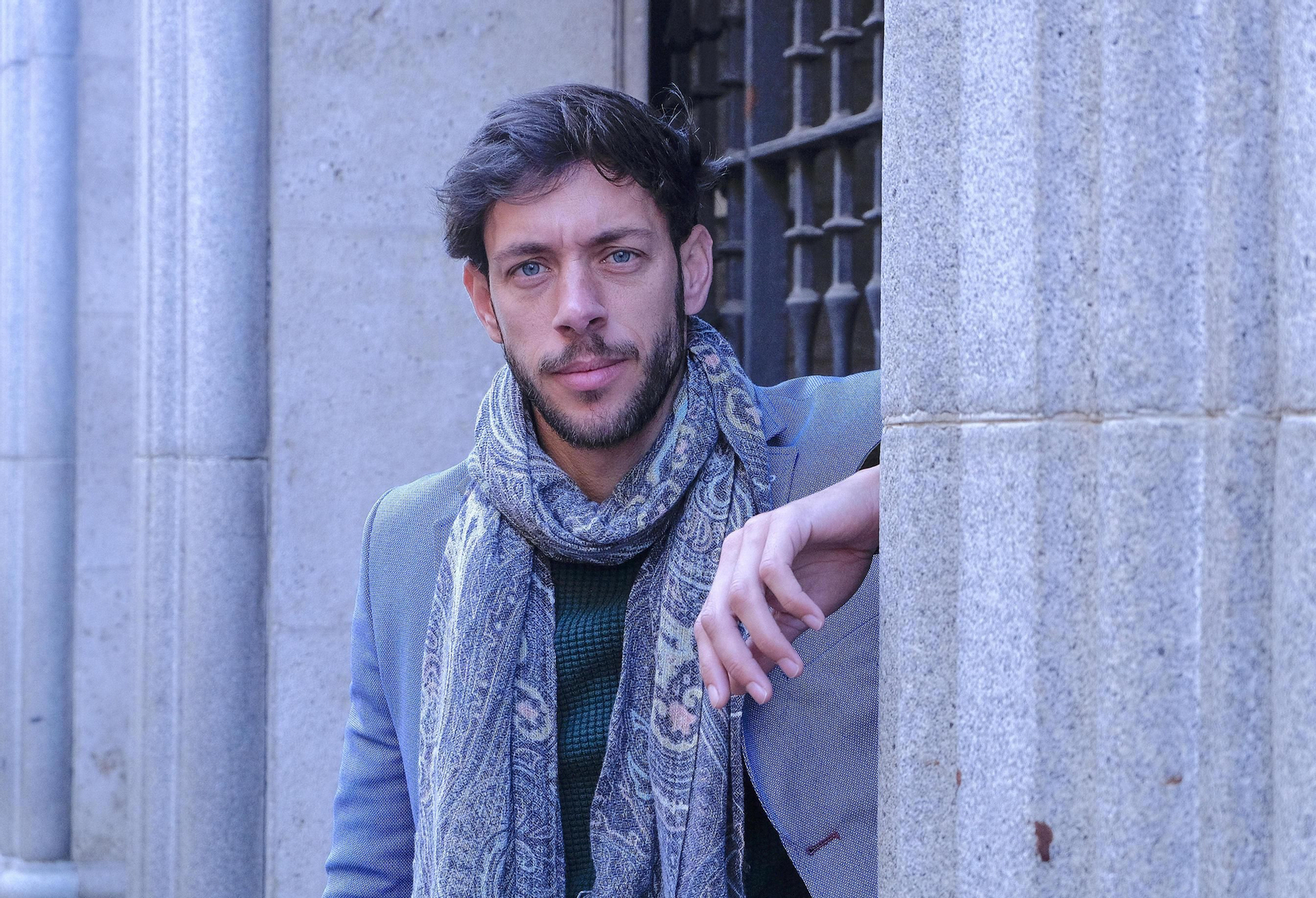 El diestro Antonio Nazaré, hoy, en la calle Rioja de Sevilla.