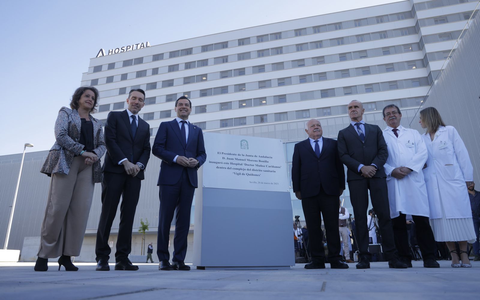 La inauguración del Hospital Doctor Muñoz Cariñanos, en imágenes