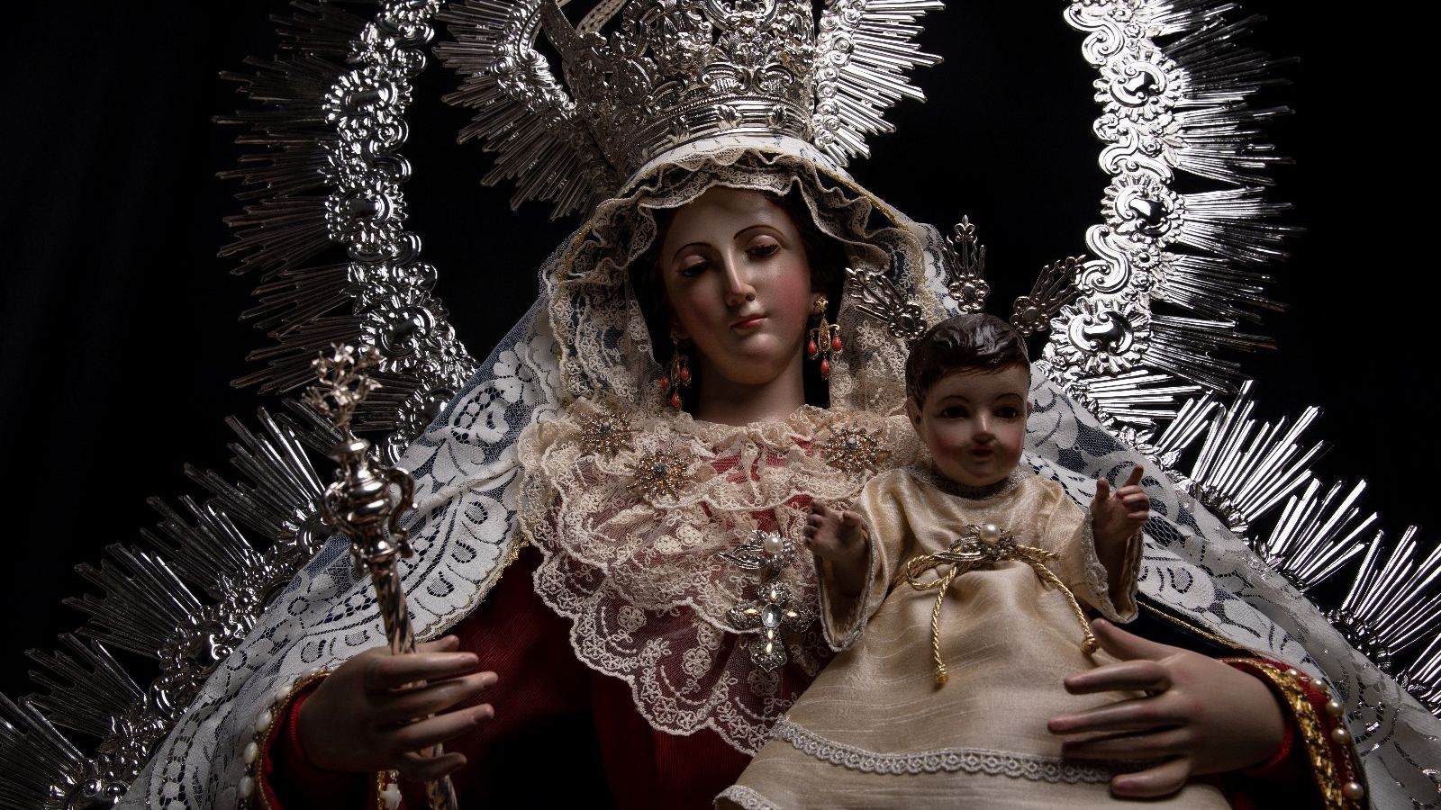 La Virgen del Saladillo, restaurada pro Salvo.