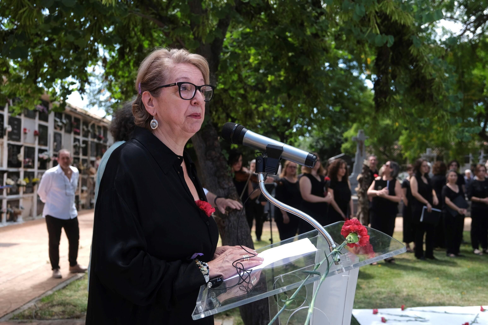 El homenaje a las víctimas del franquismo en Córdoba, en imágenes