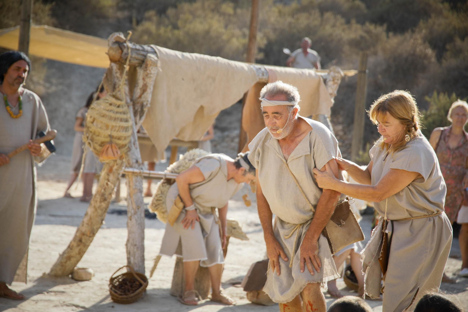 Así se ha vivido la segunda recreación histórica de la cultura argárica en Antas
