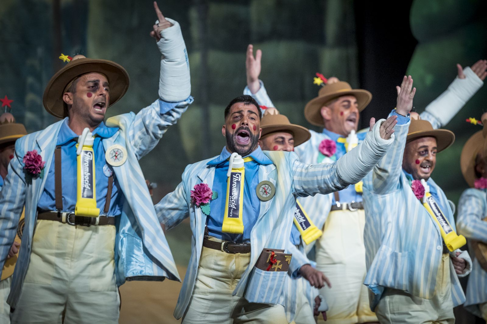 Chirigota 'Con la verdad por delante, los sinceros'