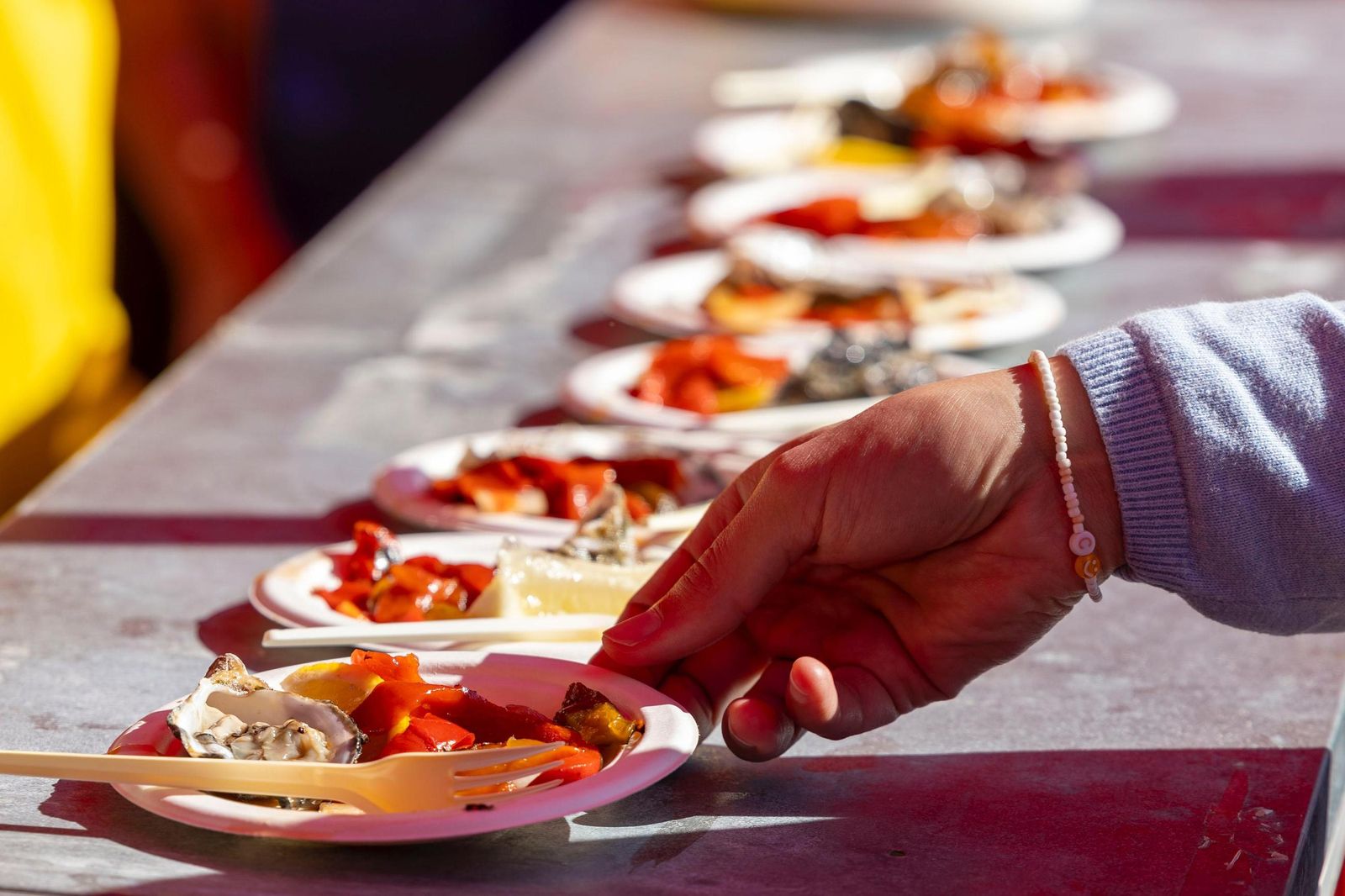 Imágenes de la Ostionada este domingo en San Antonio