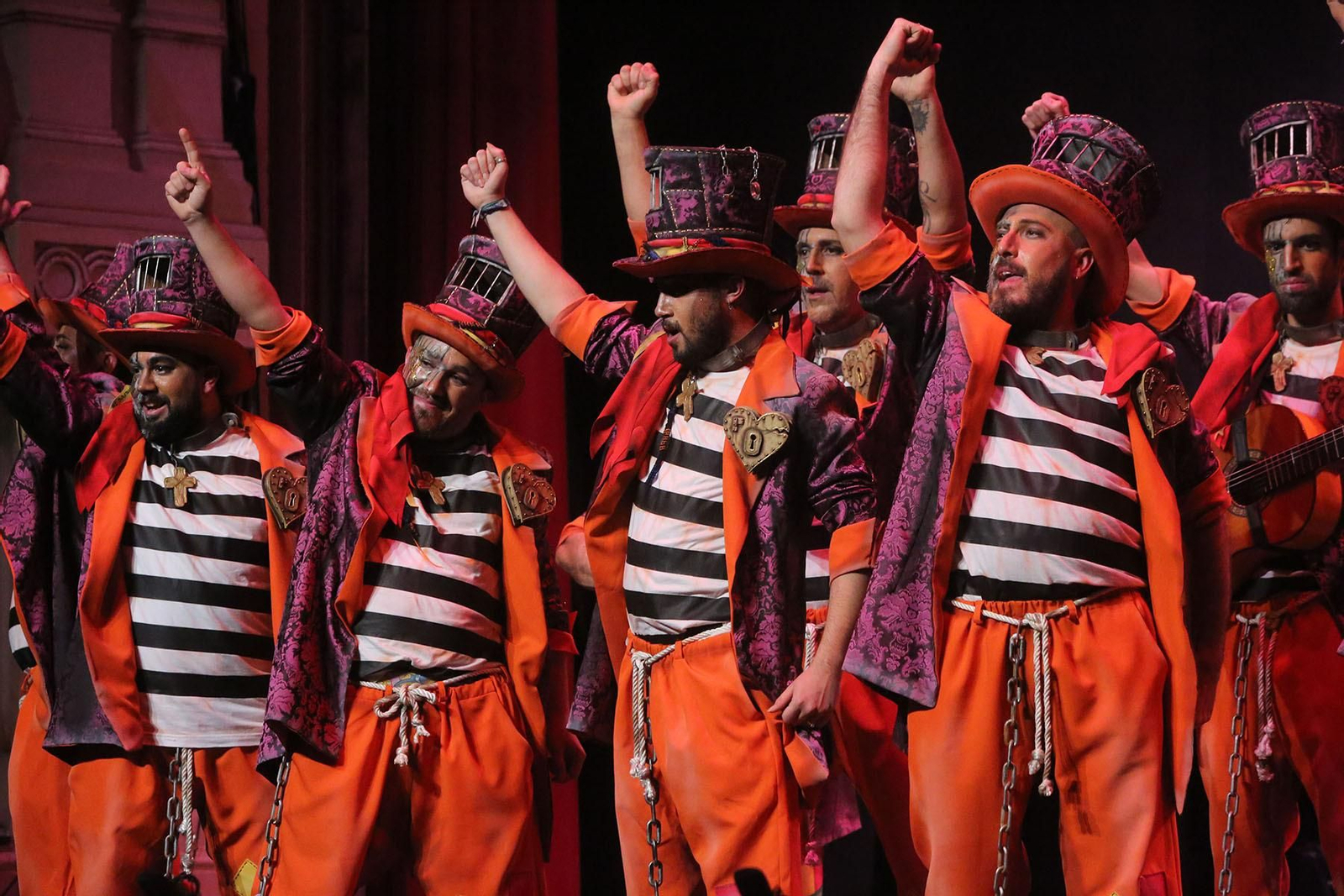 Las imágenes de la segunda sesión de semifinales del Carnaval Colombino 2019