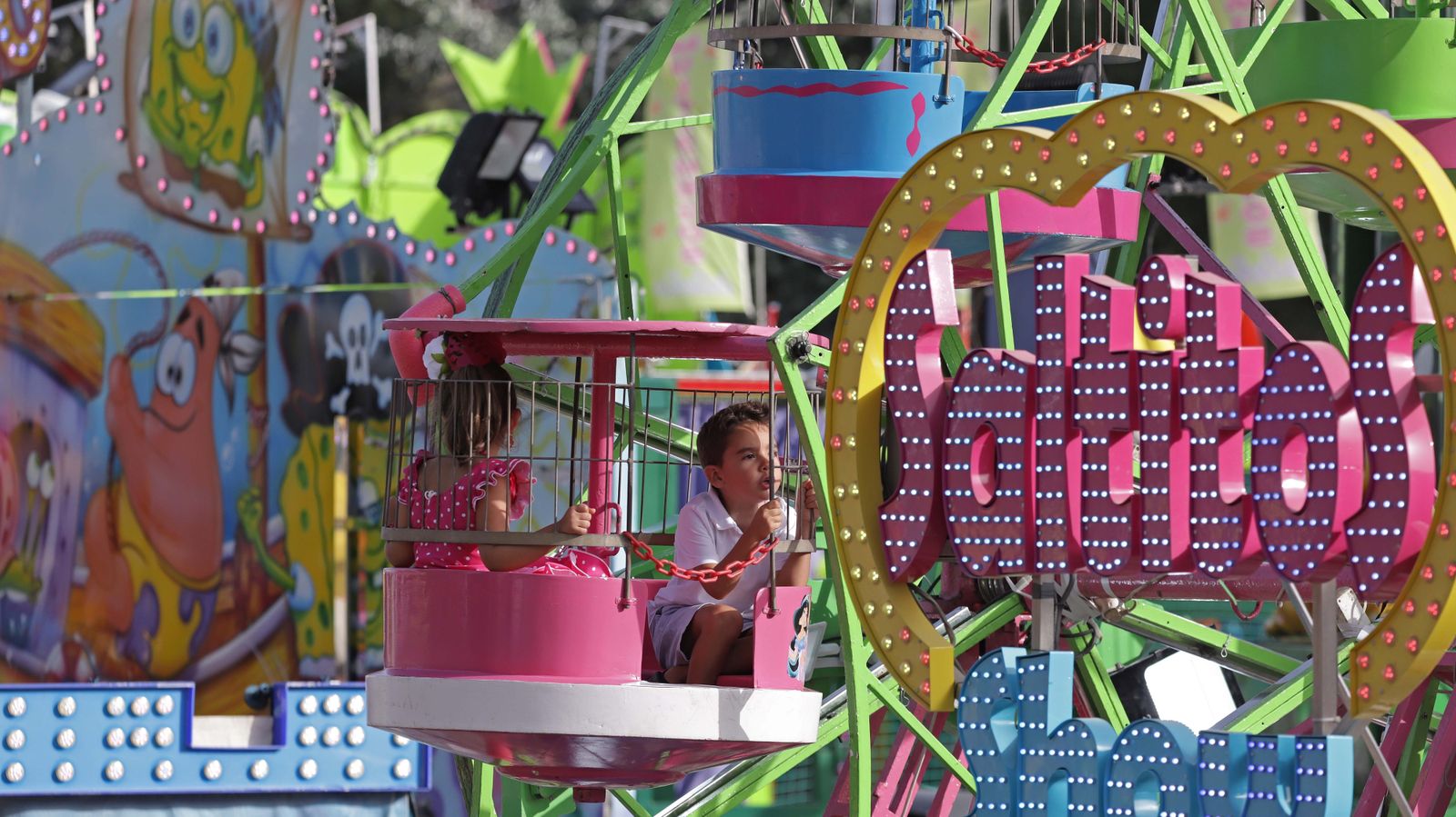 Fotos del lunes en la Feria Real de Algeciras